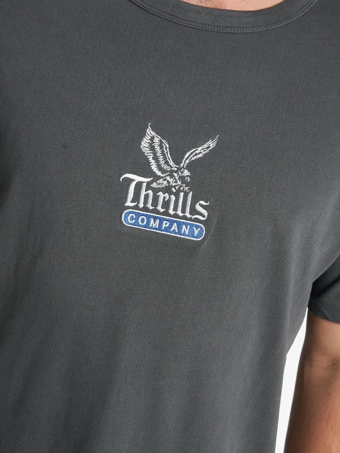 Mens Landed Merch Fit Tee Merch Black Thrills Tees and Tank Tops Mens Landed Merch Fit Tee Merch Black Thrills Tees and Tank Tops