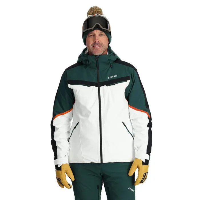 Mens Monterosa White Spyder Insulated