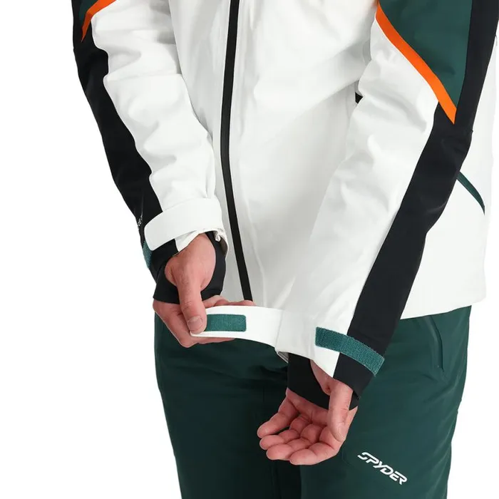 Mens Monterosa White Spyder Insulated