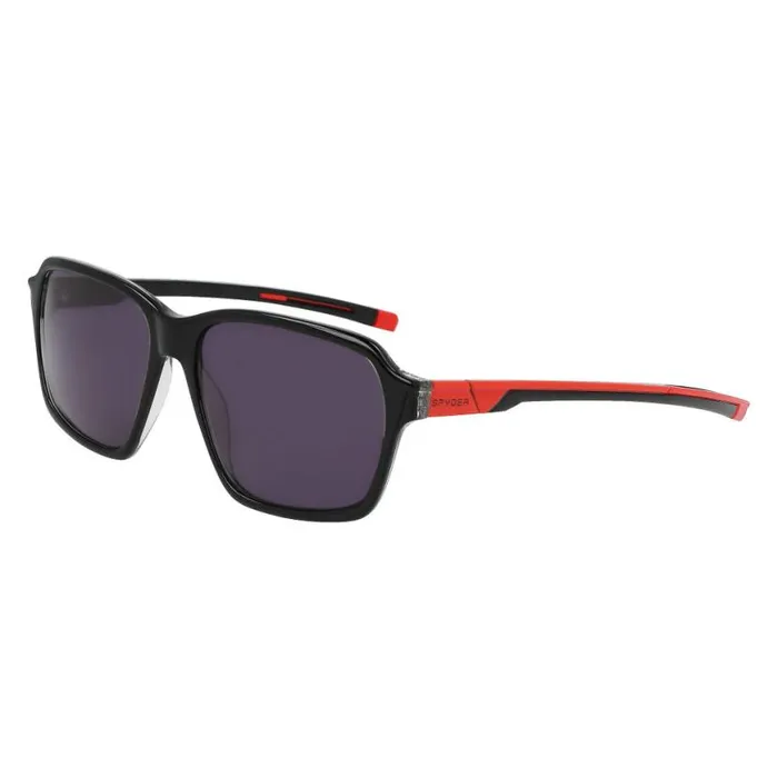 Mens Sport Square Sunglasses Black Spyder Eyewear