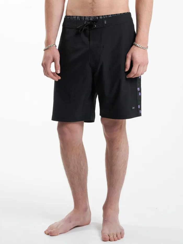 Mens Sub Rosa Boardshort Black Thrills Shorts