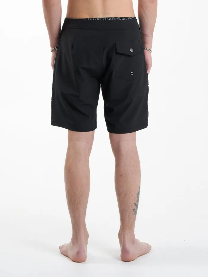 Mens Sub Rosa Boardshort Black Thrills Shorts