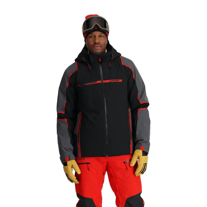 Mens Titan Black Spyder Insulated