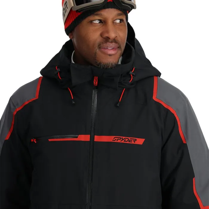 Mens Titan Black Spyder Insulated
