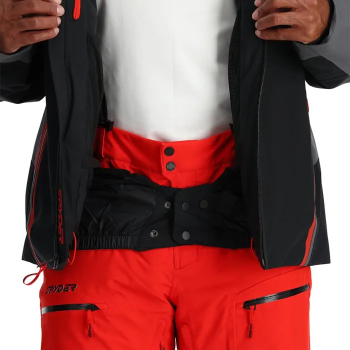 Mens Titan Black Spyder Insulated