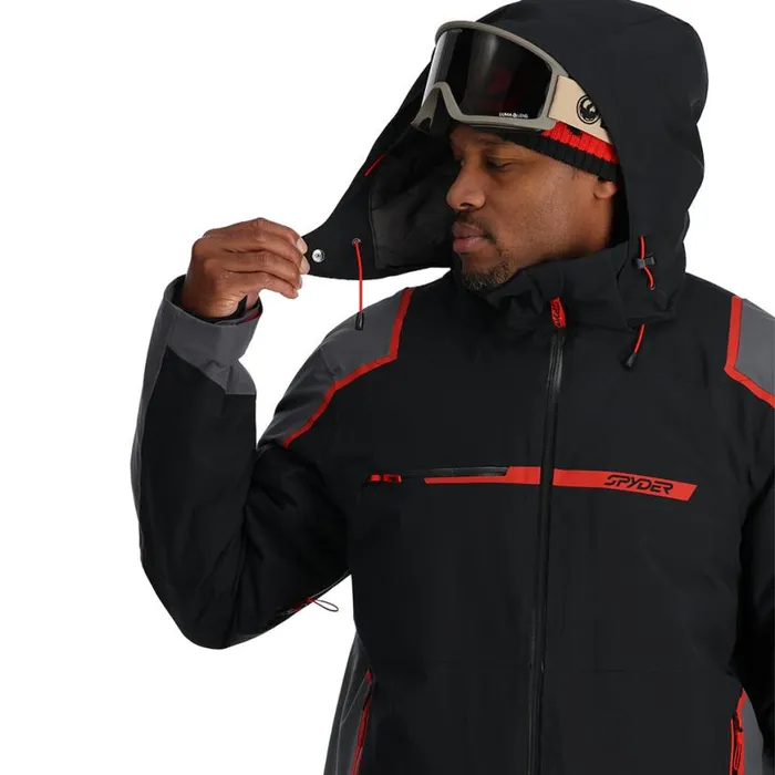 Mens Titan Black Spyder Insulated