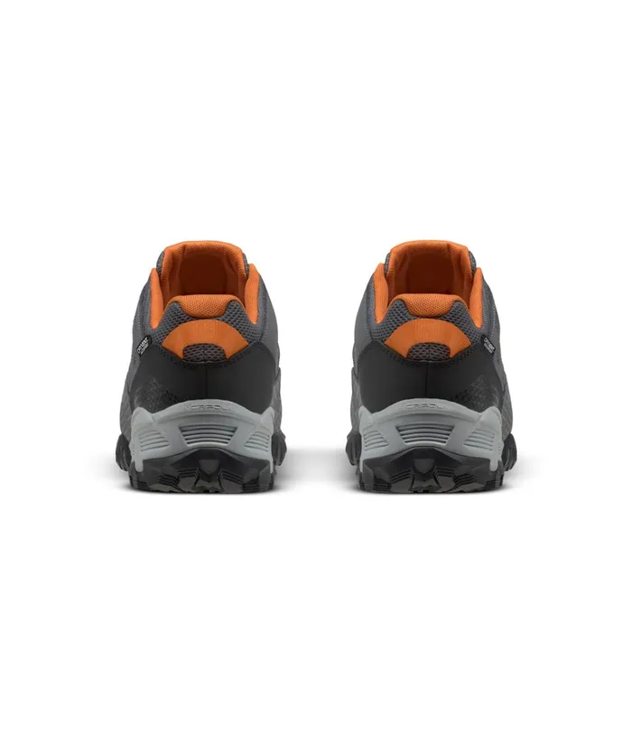 Mens Ultra 111 WP Zinc Greyburnt Orange The North Face Sneakers