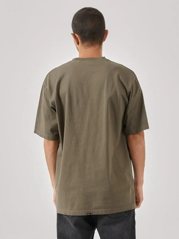 Mens Union Oversize Fit Pocket Tee Tarmac Thrills Tees and Tank Tops