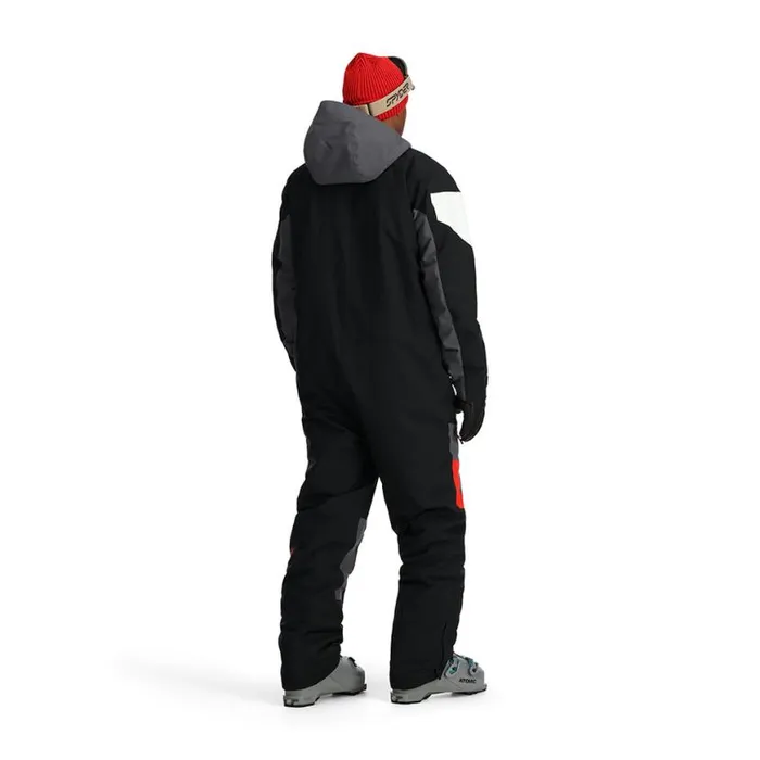 Mens Utility Snowsuit Black Spyder Snowsuits