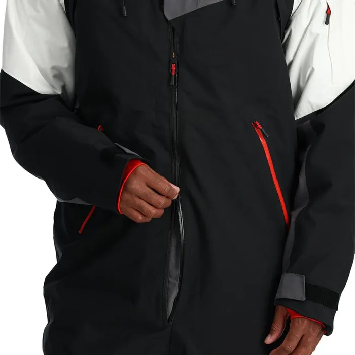 Mens Utility Snowsuit Black Spyder Snowsuits