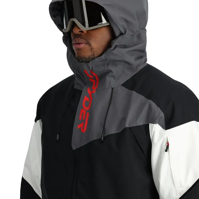 Mens Utility Snowsuit Black Spyder Snowsuits