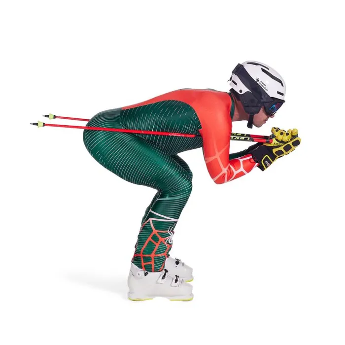 Mens World Cup Dh Cypress Green Spyder Racesuits
