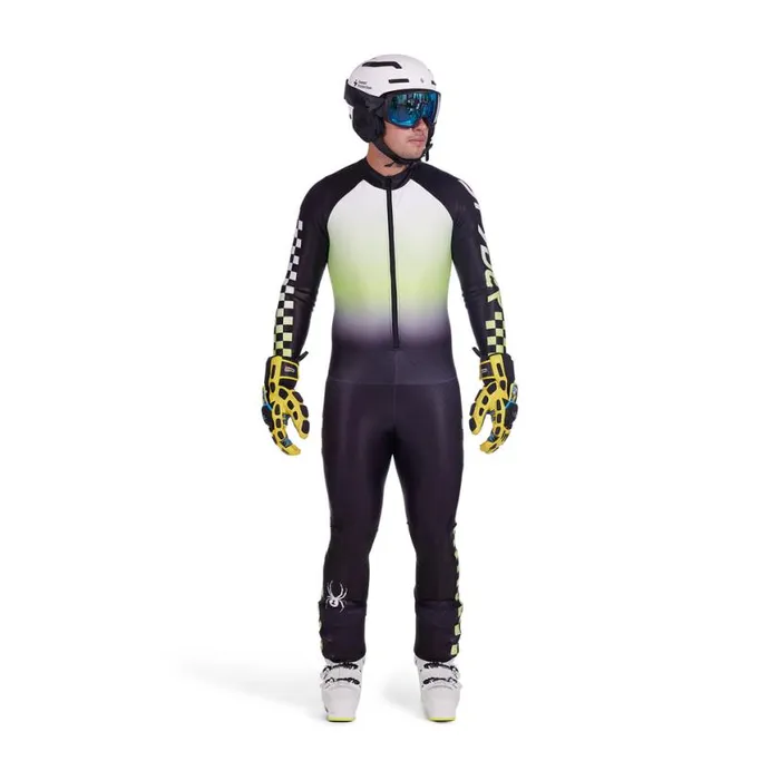 Mens World Cup Dh Lime Ice Spyder Racesuits