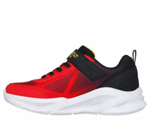 MeteorLights 8211 Krendox Red Black Kids SKECHERS Big Kids UK Sizes 36