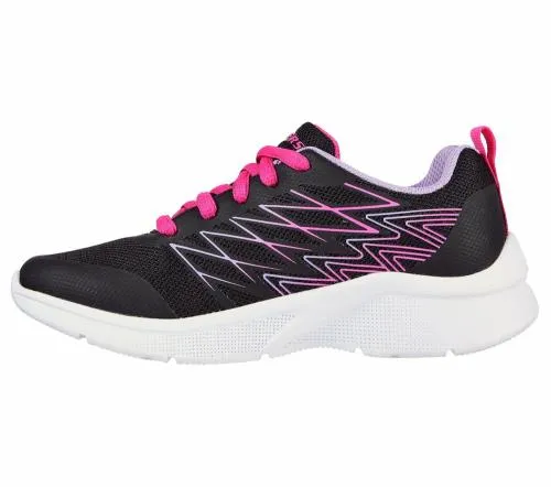 Microspec 8211 Bright Runner Black Kids SKECHERS Big Kids UK Sizes 36