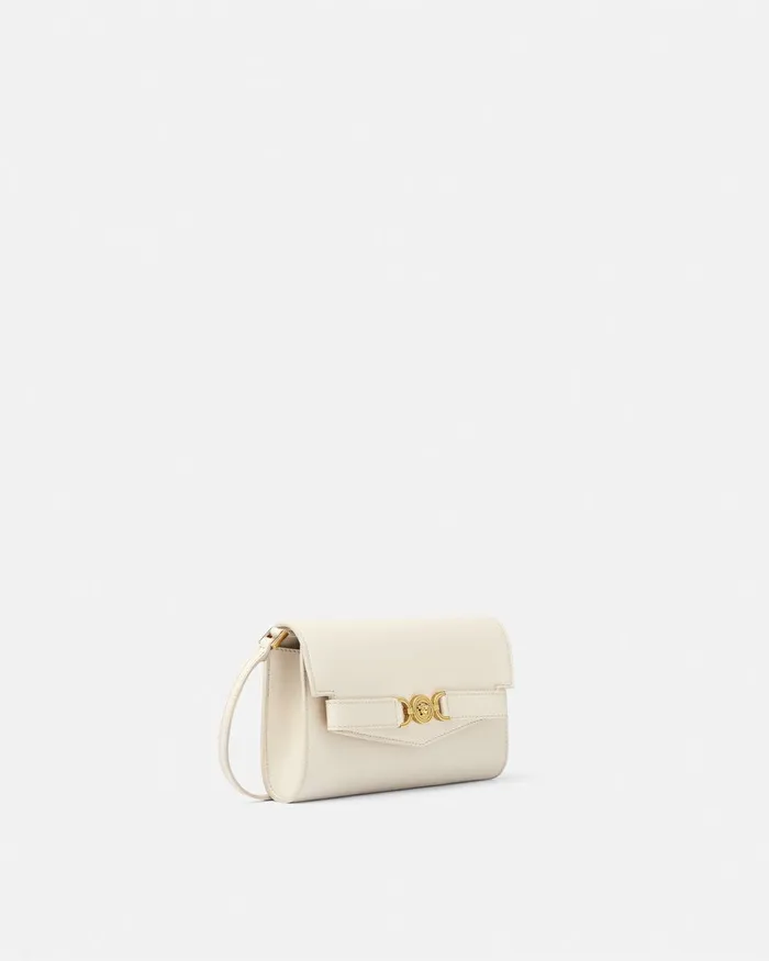 Mini Bags and Clutches Women Versace Medusa 03995 Crossbody Bag Beige