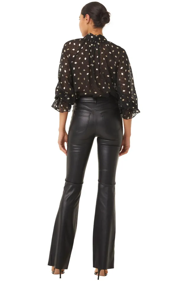 MISA Los Angeles GRACIE TOP Diamond Clip Dot Women Tops