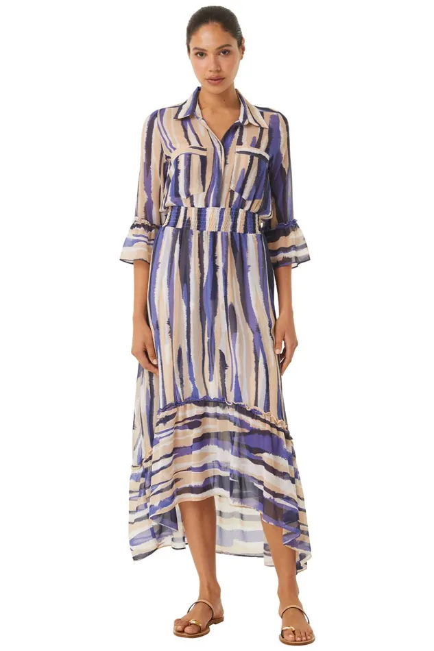 MISA Los Angeles OFELIA DRESS Striped Instinct Women Dresses