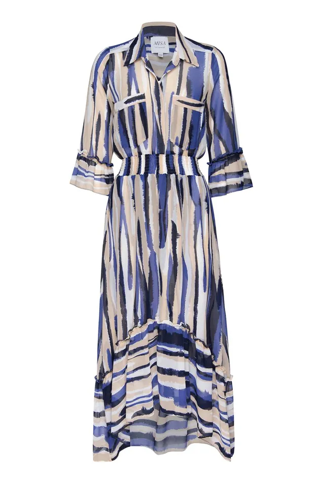 MISA Los Angeles OFELIA DRESS Striped Instinct Women Dresses