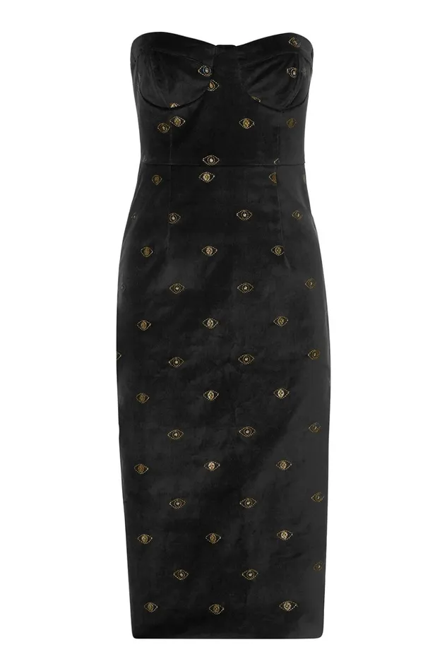 MISA Los Angeles PERRIN DRESS Black Women Dresses