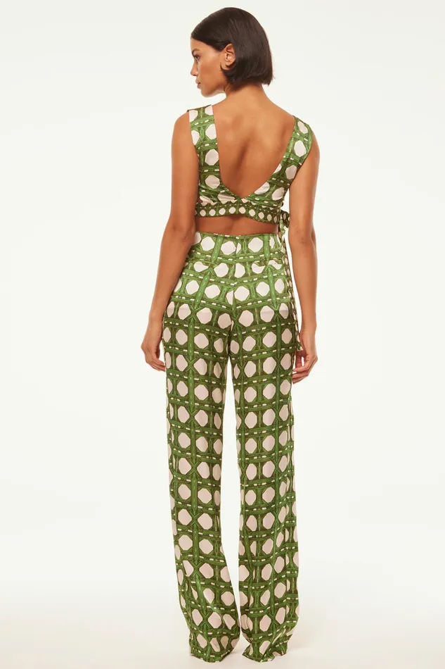 MISA Los Angeles RITA PANT Rattan Tile Women Pants