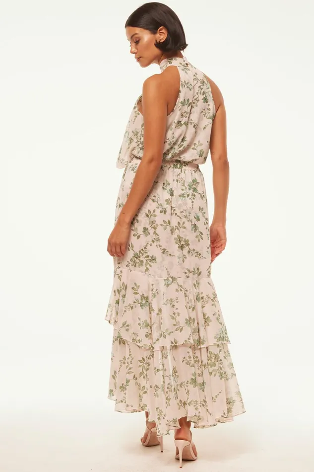 MISA Los Angeles SEVA SKIRT White Sage Botanica Women Skirts and Shorts