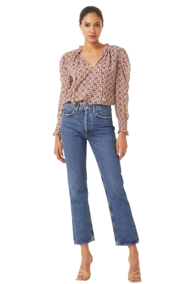 MISA Los Angeles SIENA TOP Warm Winter Tile Women Tops