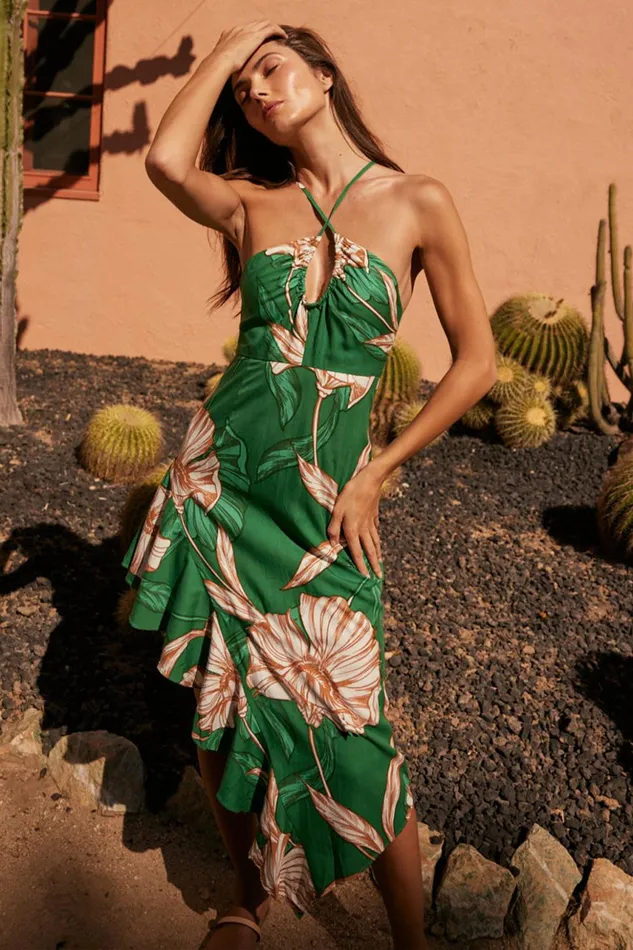 MISA Los Angeles VALERIA DRESS Cartagena Flora Women Dresses