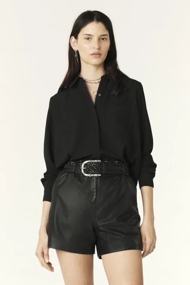 MonicaLoose Buttoned Shirt Clothing Baandsh Tops and Shirts