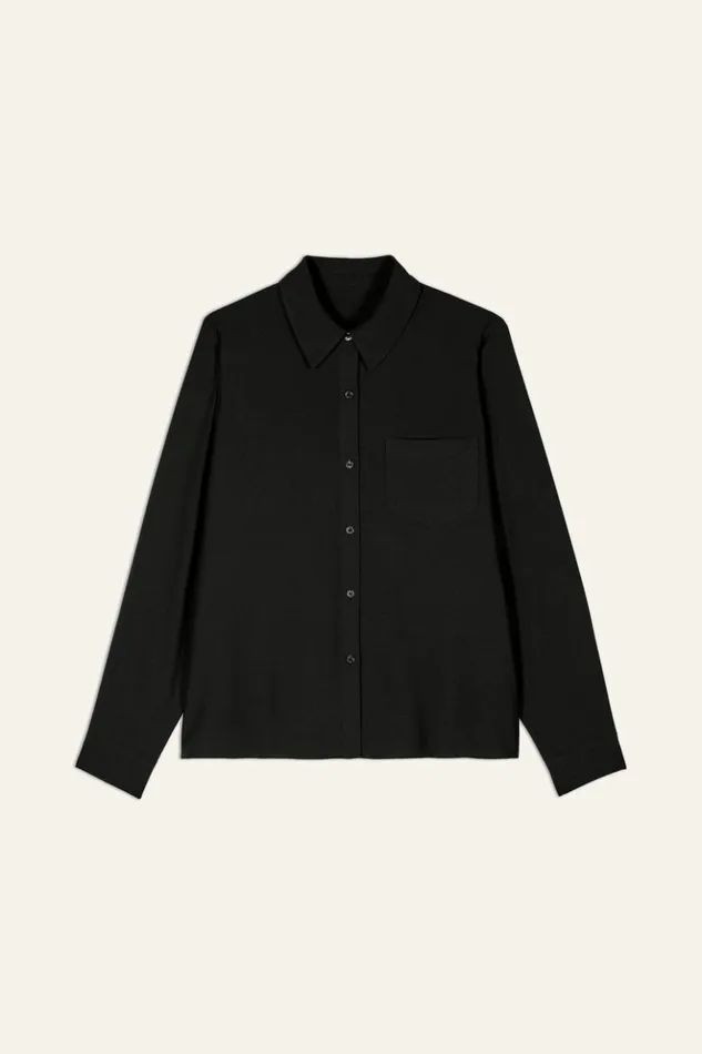MonicaLoose Buttoned Shirt Clothing Baandsh Tops and Shirts