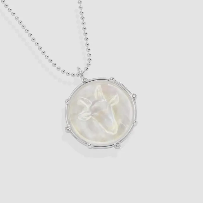 Necklaces Women Alex And Ani Capricorn Zodiac DoubleSided Charm Necklace Silver