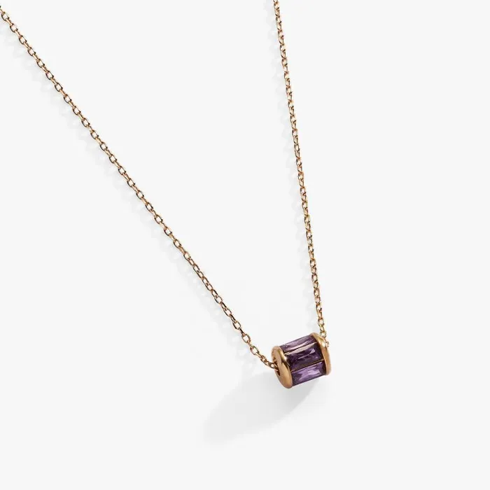 Necklaces Women Alex And Ani February Birthstone Precious Pendant Necklace 14kt Gold Over Sterling Silver