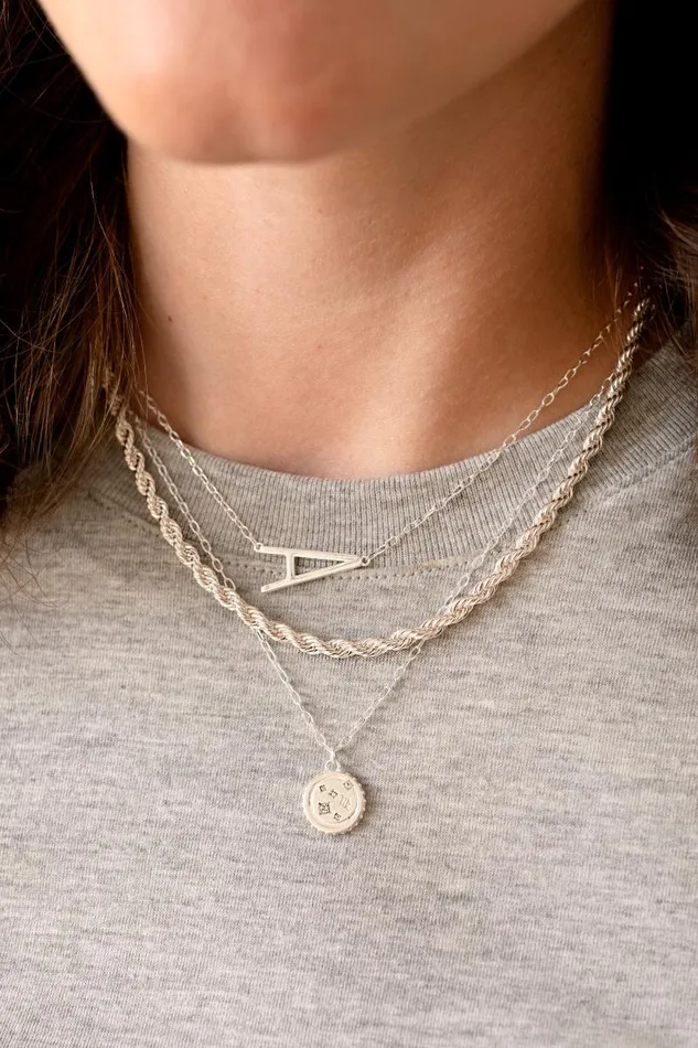 Necklaces Women Alex And Ani French Rope Chain Necklace Shiny Chocolate