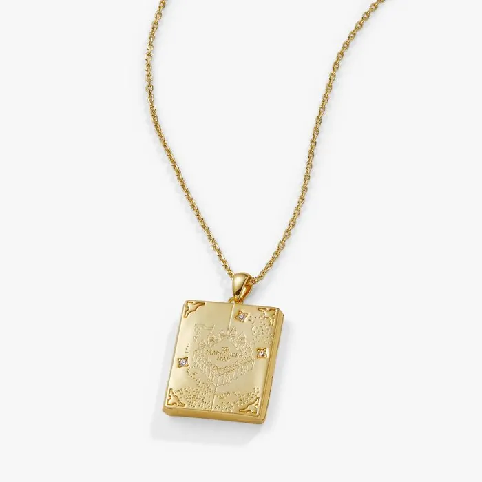 Necklaces Women Alex And Ani Harry Potter Mischief Managed Locket Necklace Gold Necklaces Women Alex And Ani Harry Potter Mischief Managed Locket Necklace Gold