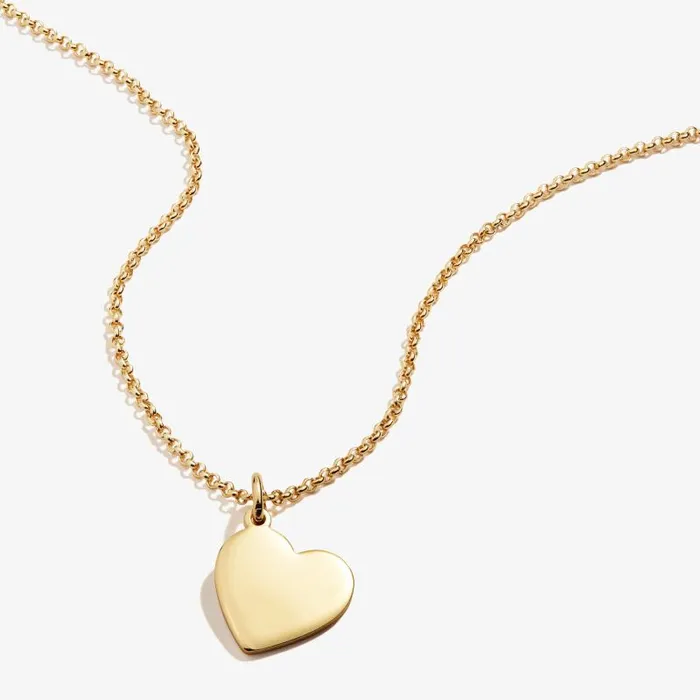 Necklaces Women Alex And Ani Heart Charm Necklace 21039039 Silver