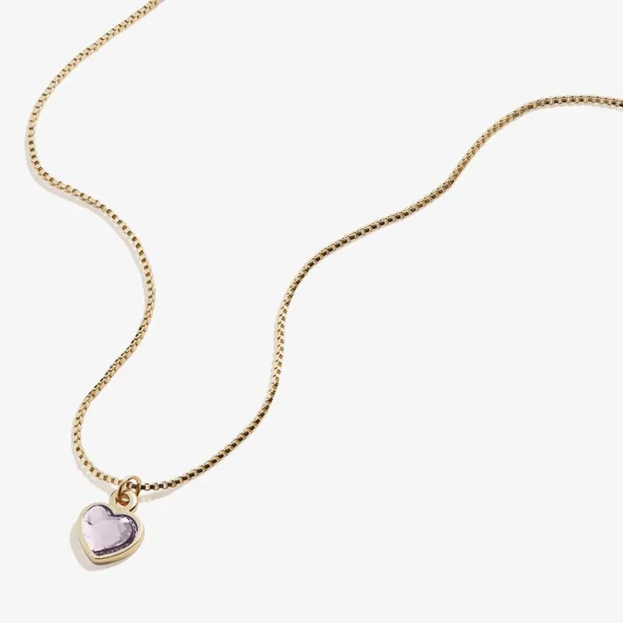 Necklaces Women Alex And Ani June Birthstone Light Amethyst Heart Necklace Gold Necklaces Women Alex And Ani June Birthstone Light Amethyst Heart Necklace Gold