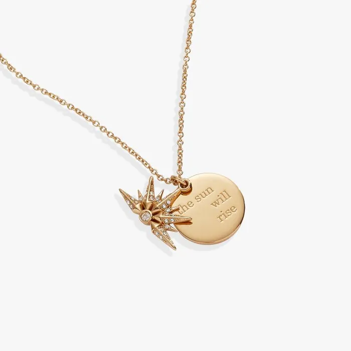 Necklaces Women Alex And Ani The Sun Will Rise Duo Charm Pendant Necklace Gold Necklaces Women Alex And Ani The Sun Will Rise Duo Charm Pendant Necklace Gold