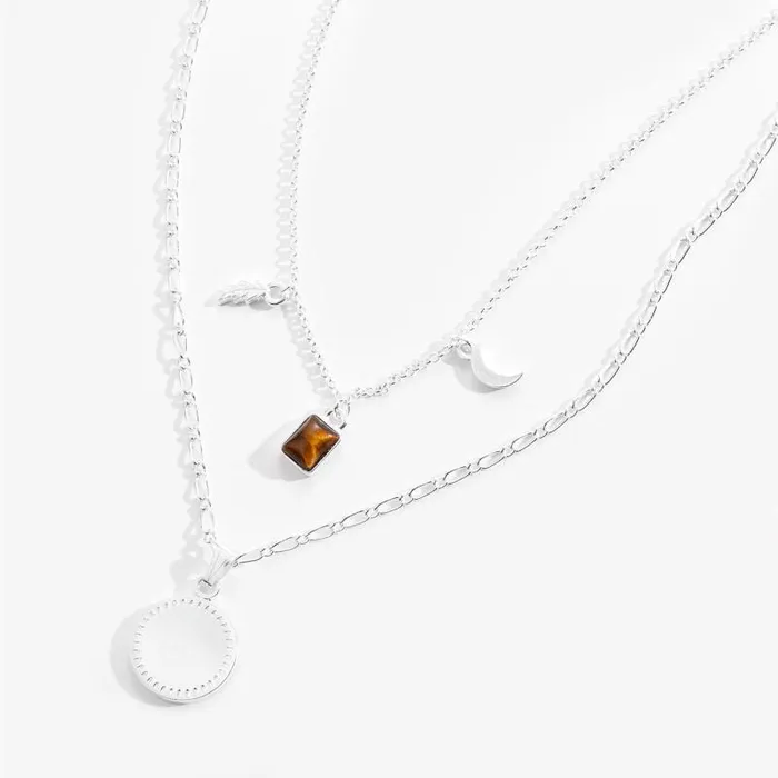 Necklaces Women Alex And Ani Wisdom Potential MultiCharm Layered Necklace Shiny Silver