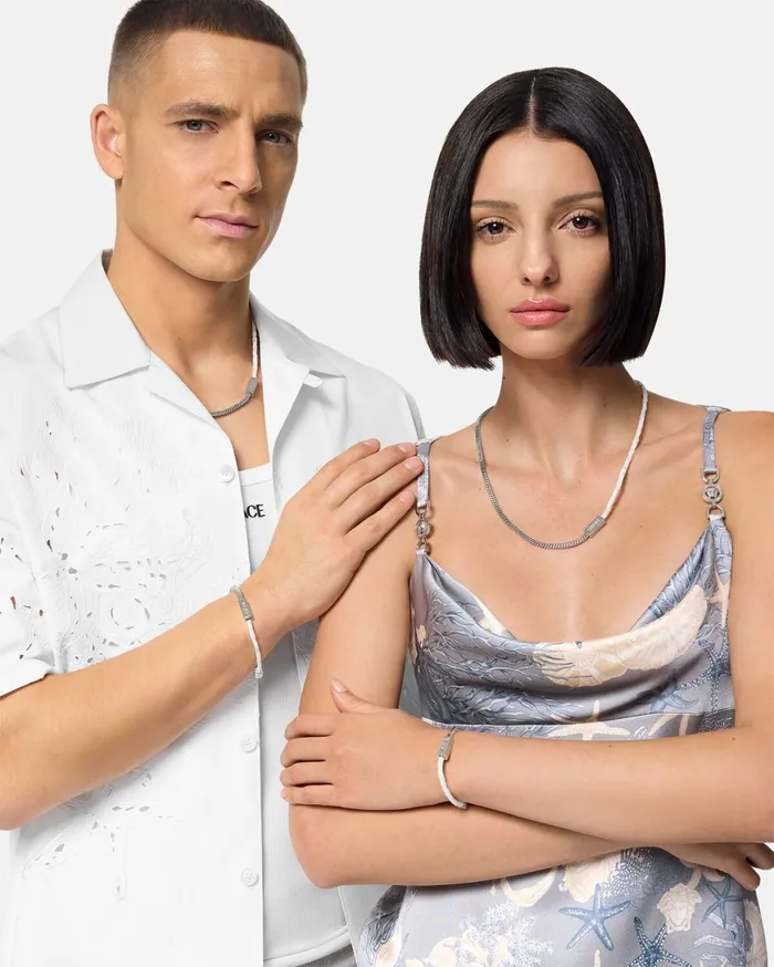Necklaces WomenMen Versace Necklace Silver