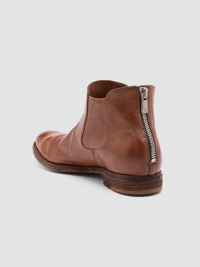 Officine Creative Boots and Booties LEXIKON 528 Vecchio Sughero Brown Leather Booties 8211 Women Officine Creative Boots and Booties LEXIKON 528 Vecchio Sughero Brown Leather Booties 8211 Women