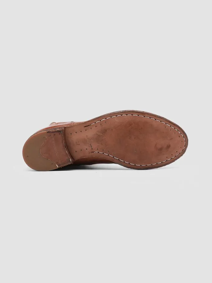 Officine Creative Boots and Booties LEXIKON 528 Vecchio Sughero Brown Leather Booties 8211 Women Officine Creative Boots and Booties LEXIKON 528 Vecchio Sughero Brown Leather Booties 8211 Women