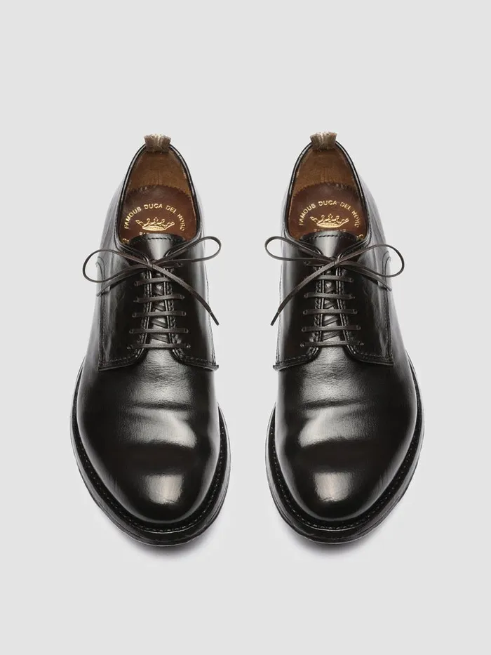 Officine Creative Derbies and Oxfords ANATOMIA 012 TMoro Brown Leather Derby Shoes 8211 Men