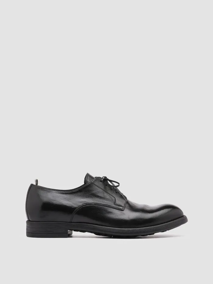 Officine Creative Derbies and Oxfords CHRONICLE 001 Nero Black Leather Derby Shoes 8211 Men Officine Creative Derbies and Oxfords CHRONICLE 001 Nero Black Leather Derby Shoes 8211 Men