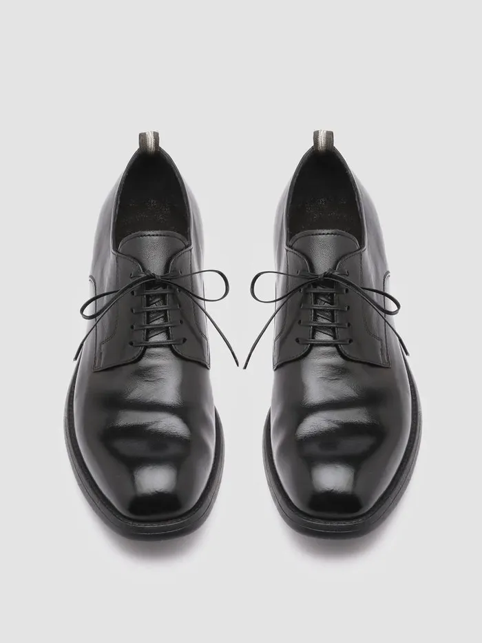 Officine Creative Derbies and Oxfords CHRONICLE 001 Nero Black Leather Derby Shoes 8211 Men Officine Creative Derbies and Oxfords CHRONICLE 001 Nero Black Leather Derby Shoes 8211 Men