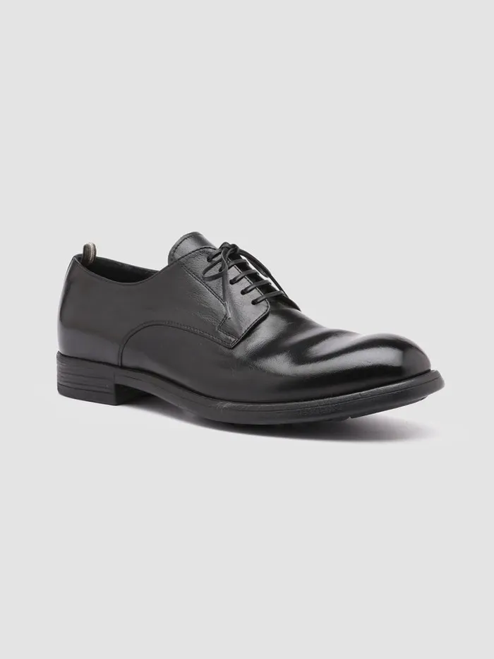 Officine Creative Derbies and Oxfords CHRONICLE 001 Nero Black Leather Derby Shoes 8211 Men Officine Creative Derbies and Oxfords CHRONICLE 001 Nero Black Leather Derby Shoes 8211 Men
