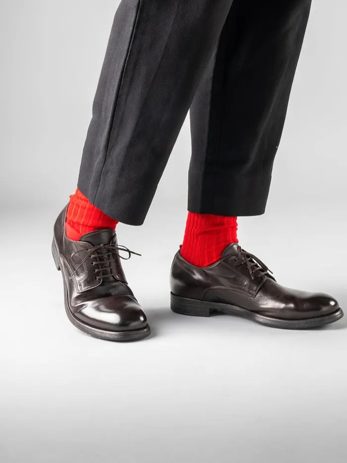 Officine Creative Derbies and Oxfords CHRONICLE 001 Nero Black Leather Derby Shoes 8211 Men Officine Creative Derbies and Oxfords CHRONICLE 001 Nero Black Leather Derby Shoes 8211 Men