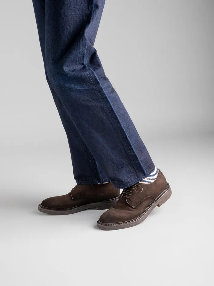 Officine Creative Derbies and Oxfords HOPKINS CREPE 110 Chocolate Brown Suede Derby Shoes 8211 Men Officine Creative Derbies and Oxfords HOPKINS CREPE 110 Chocolate Brown Suede Derby Shoes 8211 Men