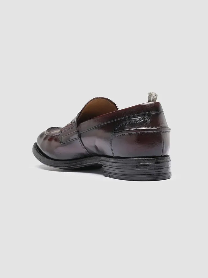 Officine Creative Loafers BALANCE 011 Bord Burgundy Leather Penny Loafers 8211 Men Officine Creative Loafers BALANCE 011 Bord Burgundy Leather Penny Loafers 8211 Men