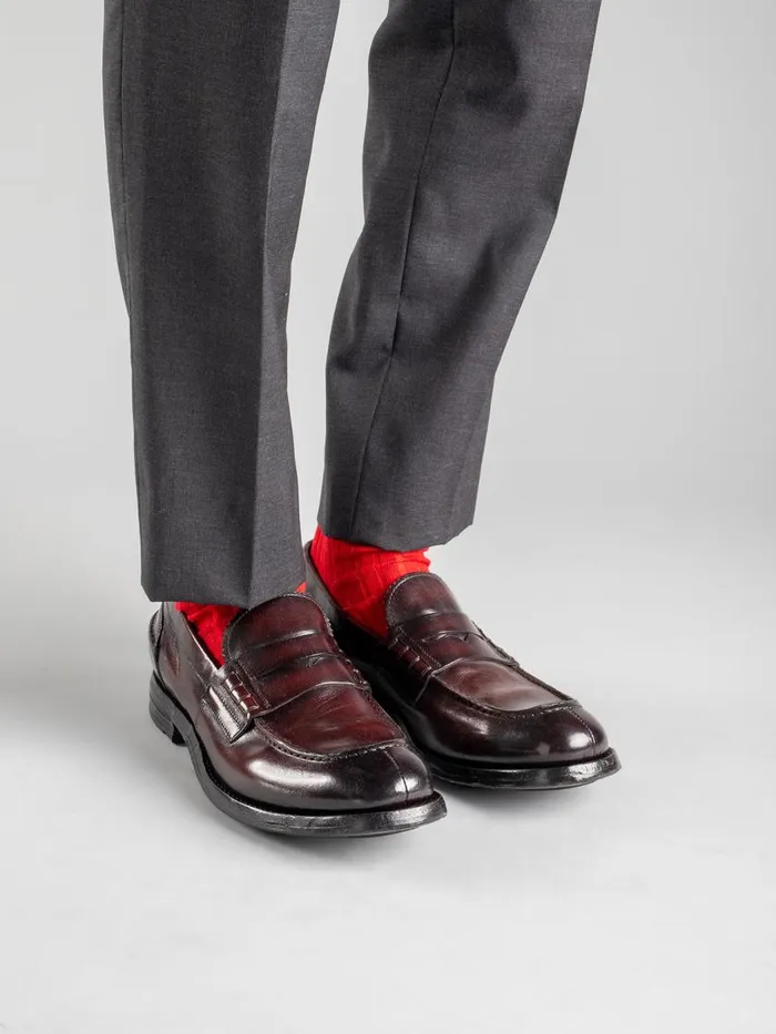 Officine Creative Loafers BALANCE 011 Nero Black Leather Penny Loafers 8211 Men Officine Creative Loafers BALANCE 011 Nero Black Leather Penny Loafers 8211 Men