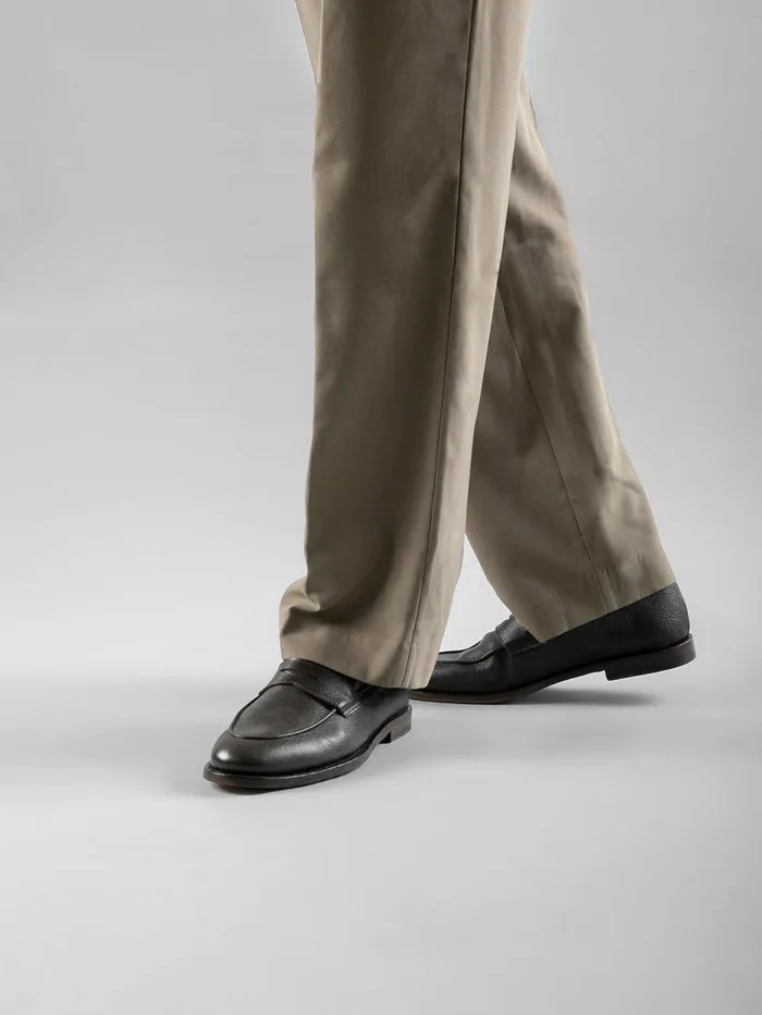 Officine Creative Loafers OPERA 001 Ebano Brown Leather Penny Loafers 8211 Men